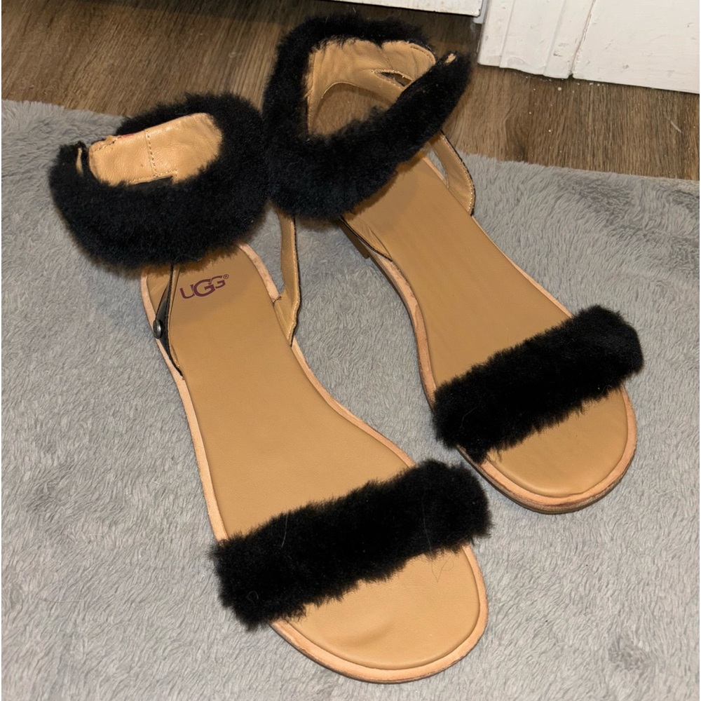 UGG FLUFF SANDALS